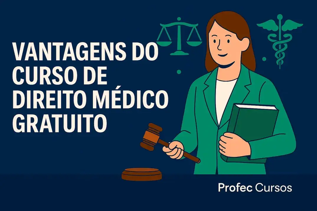 Vantagens de fazer um curso gratuito de Direito Médico